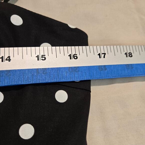 NWT Klesis Polka Dot Front Bow Detailed A-line Midi Dress Sundress Sz M - Picture 11 of 14